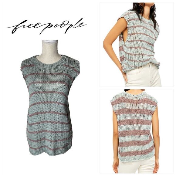 Free People Wave After Wave Sweater - Picture 1 of 16